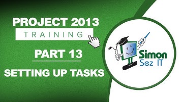 Project 2013 for Beginners Part 13: How to Setup Tasks in Microsoft Project 2013