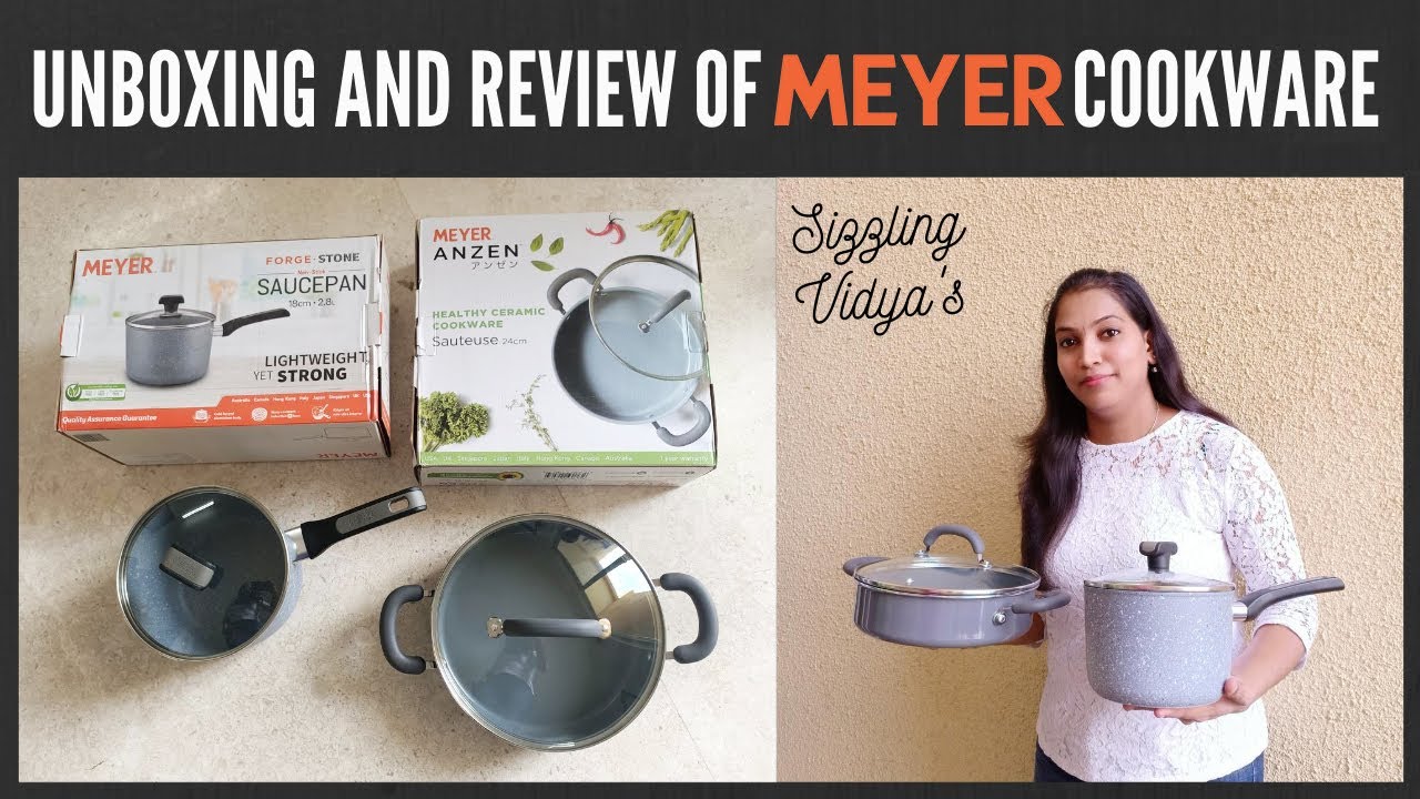 Meyer cookware - Unboxing and Review 