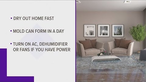 The best way to clean your home right after a flood