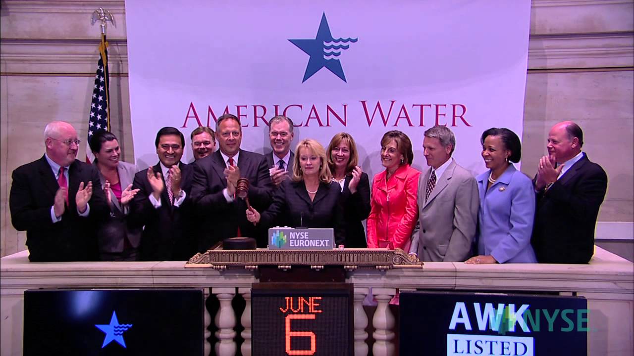 American Water Celebrates New Leadership Team at NYSE - YouTube