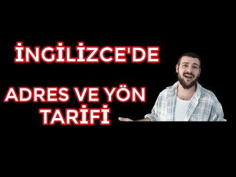 İNGİLİZCE'DE ADRES/YÖN TARİFİ TAKTİKLERİ! - DERS 45