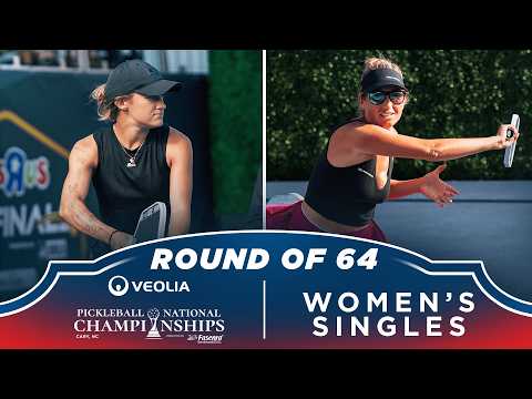 Lacy Schneemann v Lauren Stratman at the Veolia Atlanta Pickleball Championships