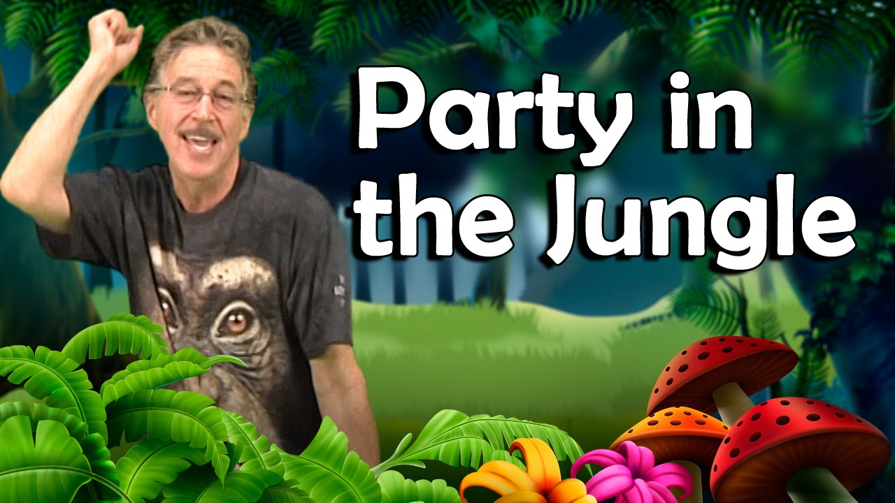 Party In The Jungle Fun Phonemic Awareness Song Jack Hartmann Youtube