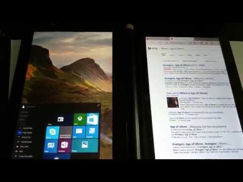 Windows 10 10074 Acer Iconia 6120  dual surface screen portrait : part 1