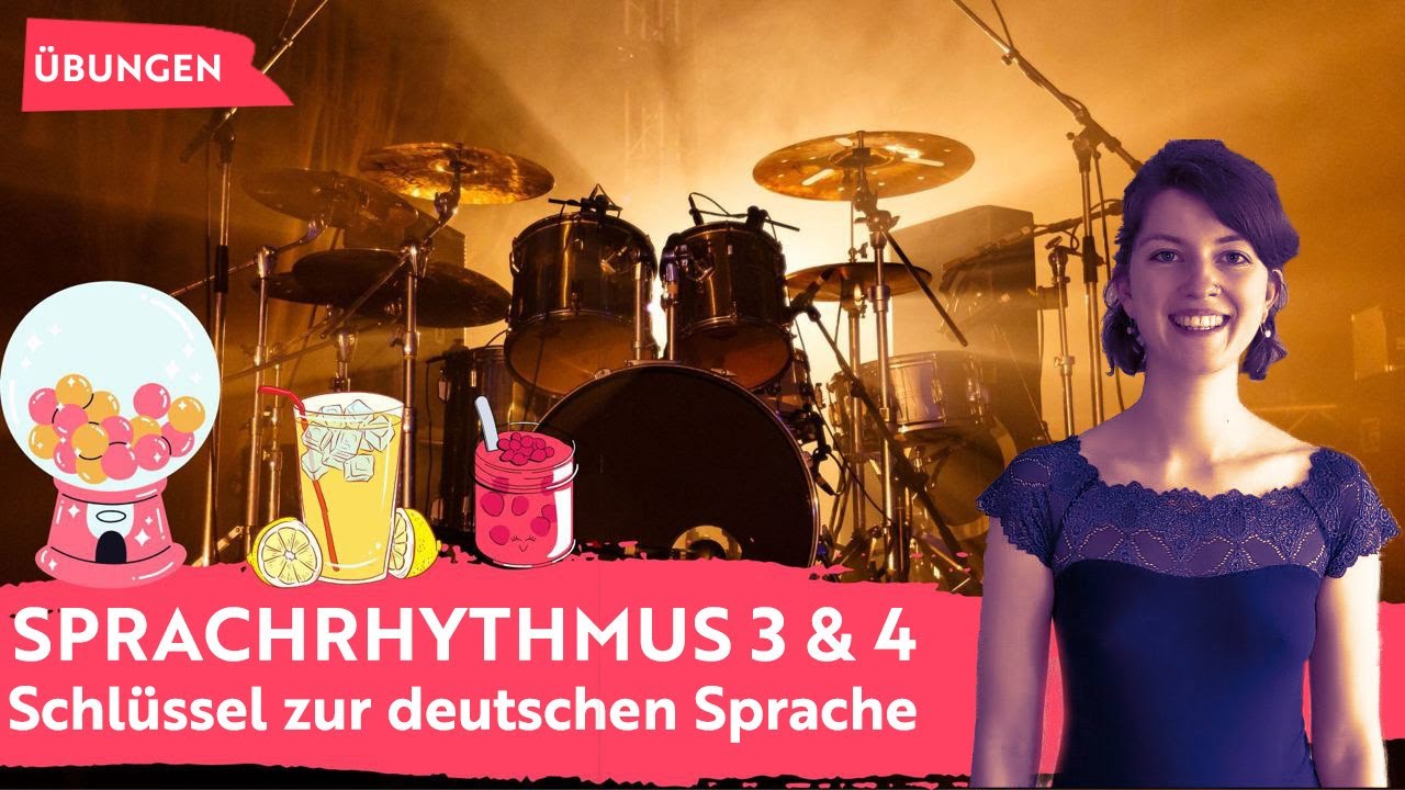 Sprachrhythmus 3 und 4 unterscheiden - Übung