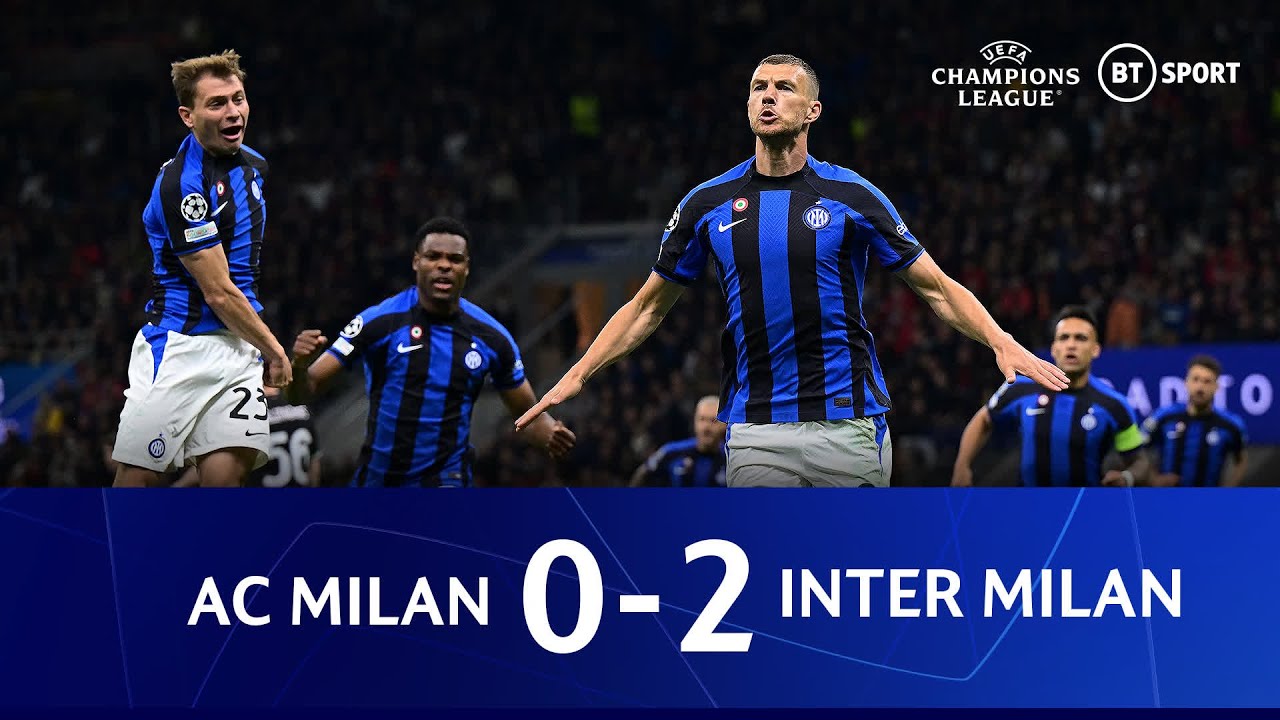 Milan 0–2 Inter highlights
