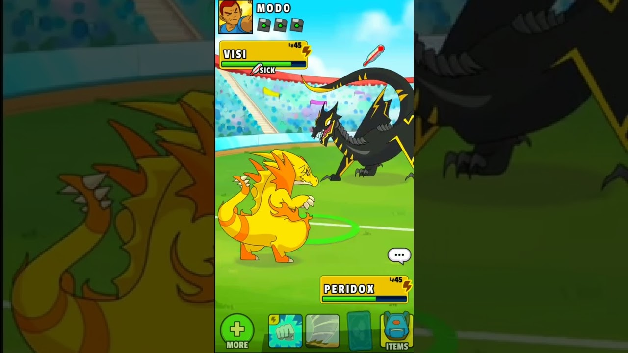 VISI VS PERIDOX IN DYNAMONS WORLD | RONIN | 