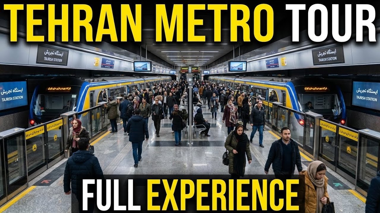 Tehran Metro: Exploring the Underground Life of Iran’s Capital