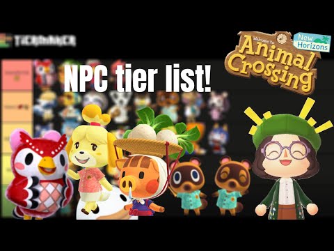 Ranking the NPCs in Animal Crossing: New Horizons (TIER LIST!)