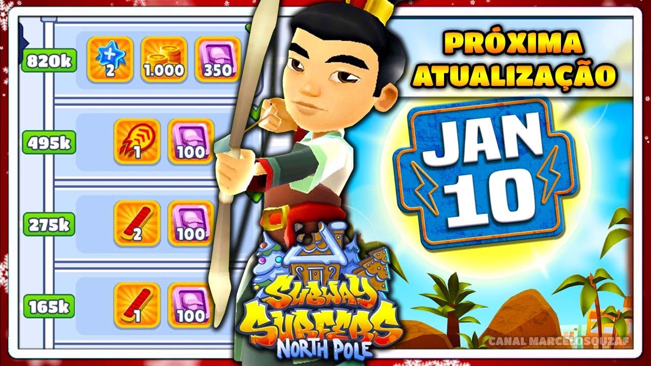 Subway Surfers Polo Norte 2021, Próxima Atualização