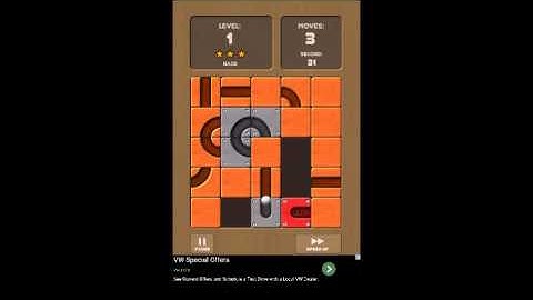 Unroll Me Hard Level 1 Walkthrough 3 Stars