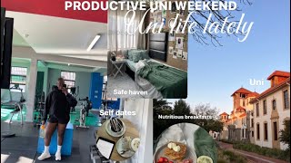 Uni diaries🖇️| Productive uni weekend, self date,journaling, baking +more #accountingstudent#vlog