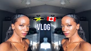 TORONTO VLOG: Leaving Jamaica + Kingston Airport + Graduation Prep | Annesha Adams
