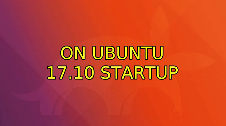 {Begin: Running /scripts/local-block ... done, stuck in initramfs} on Ubuntu 17.10 startup