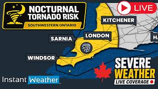 🔴 LIVE |⚡️Canada's Severe Weather Coverage: Ontario (Wed, Aug. 26, 2026)