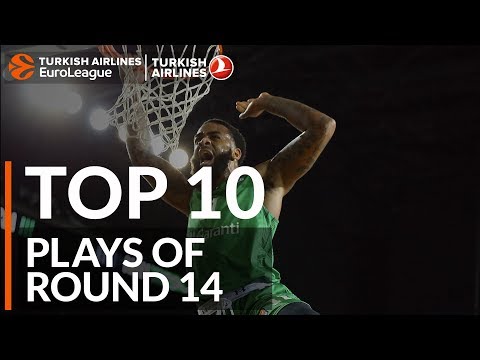 Top 10 Plays  - Turkish Airlines EuroLeague Regular Season Round 14