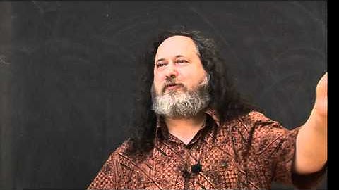 Richard Stallman on free software