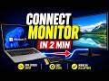 How To Connect External Monitor To Laptop (Step-by-Step Guide)