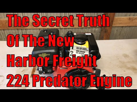 The Secret Truth Of The New Harbor Freight 224cc Predator 224 Engine Review Ghost 212 Now Available!