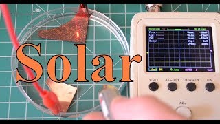 Primitive Solar Cell From Copper Foil