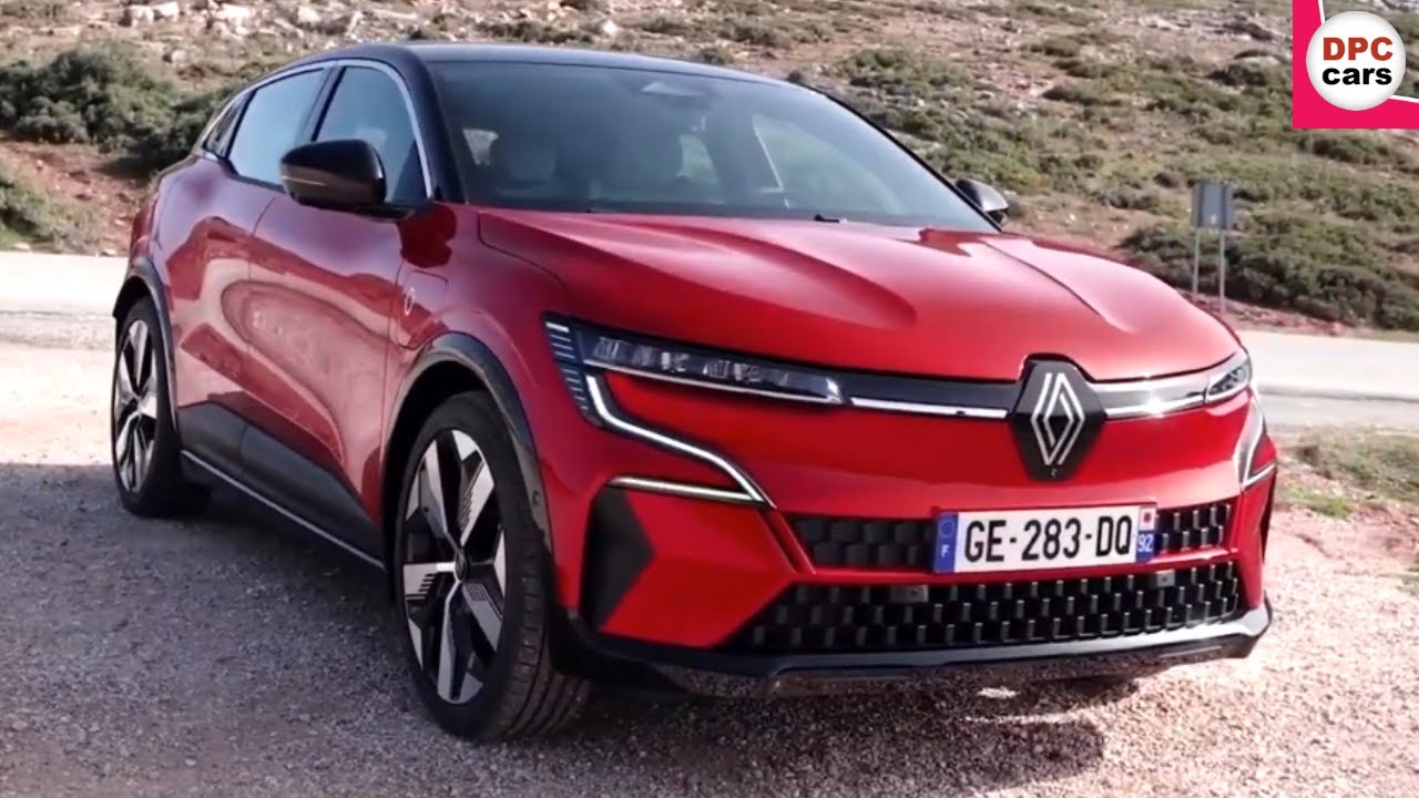 2022 Renault Megane E Tech Techno in Flame Red - YouTube