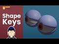 How to rig & animate cartoon eyes with shape keys in Blender [2.9]