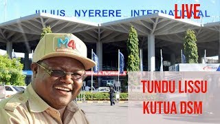 LIVE : ALICHOZUNGUMZA TUNDU LISSU BAADA YA KUTUA TANZANIA