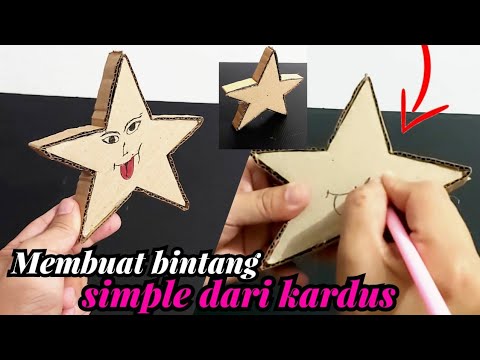 Video: Cara Membuat Bintang Dari Karton