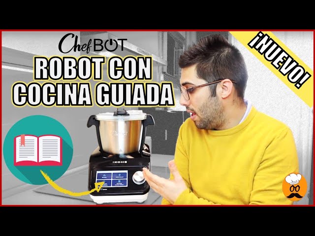CHEFBOT TOUCH IKOHS REVIEW en ESPAÑOL | ROBOT DE COCINA LOW COST CON COCINA  GUIADA - YouTube