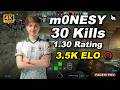 🔥m0NESY (30-22) 1.3 Rating | avg 3.4K ELO | Ancient POV | Jun 8, 2026