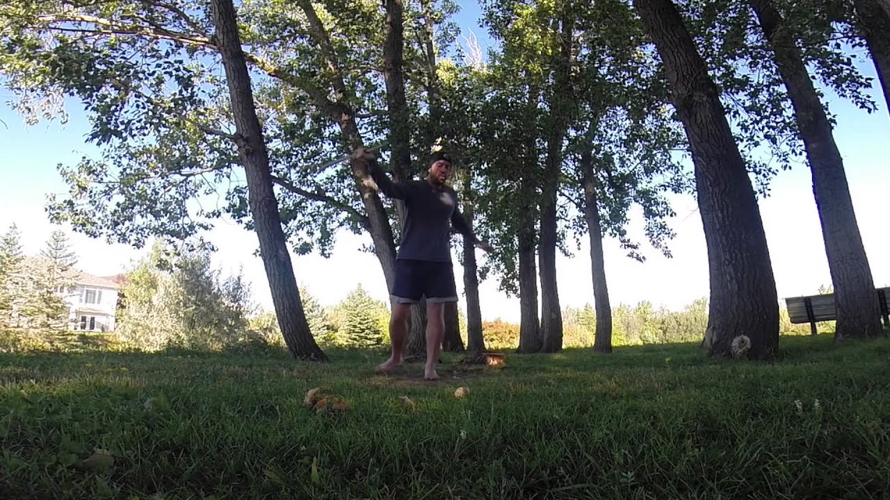 Cool Morning Stick Training - YouTube