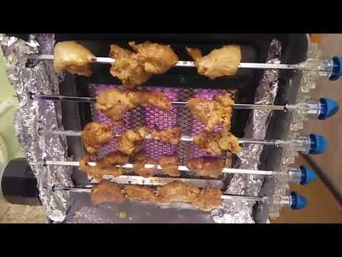 Video: Cov Hniav Nyiaj Hniav Kub: Barbecue Thiab Cov Hniav Nyiaj Hniav Kub, Campingaz Rotario Portable Kebab Txiag, DIY Kev Tsim Kho, Kev Siv Roj Siv Rau Tsev Thiab Lub Tsev Sov Lub Caij 