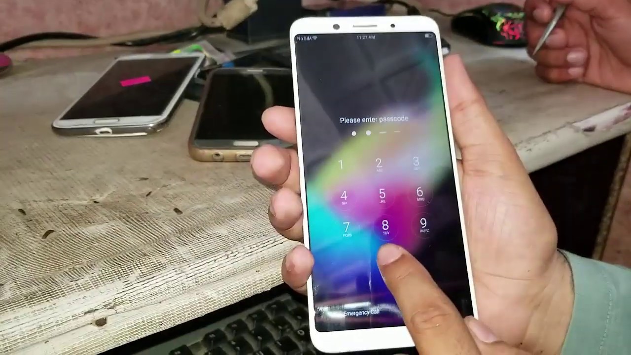 oppo f5 cph1723 pattern unlock without dead risk 100%ok solution