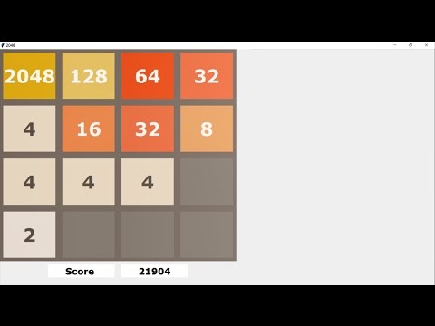 2048 solver AI (written in Python)