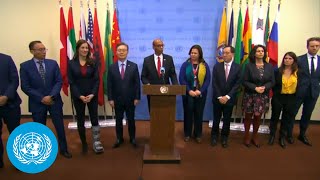 USA on DPRK's Intercontinental Ballistic Missile Launch - Media Stakeout | UN Security Council