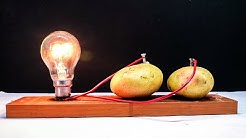 Free Energy Light Bulbs 220v using Potato(read description)