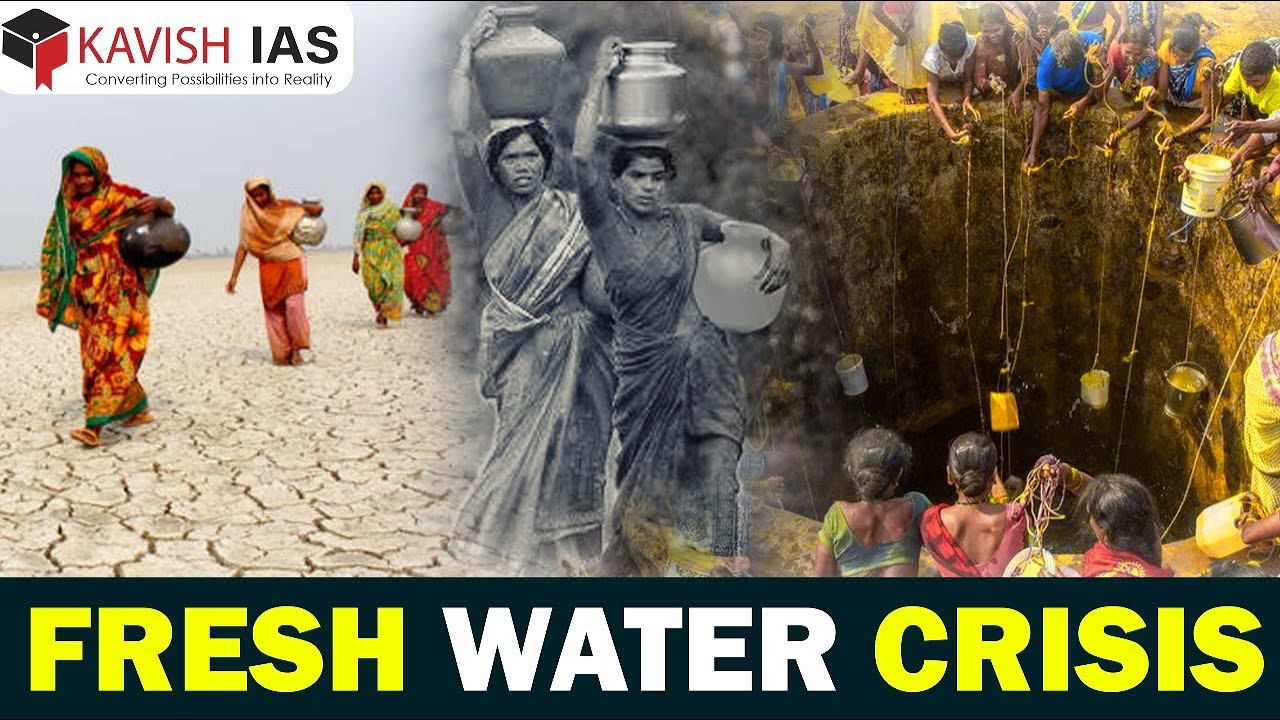 Fresh Water Crisis - India & Global Level || Water Crisis in India ...