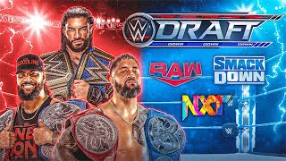 WWE2K22 UNIVERSE MODE: HOW THE WWE DRAFT WILL WORK!