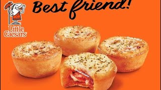 My very 1st Pizza Review. The New Little Caesars Crazy Puffs 🍕