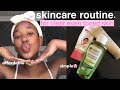 2022 SKINCARE ROUTINE🧼 affordable and simple skincare for clear, even toned skin!!!