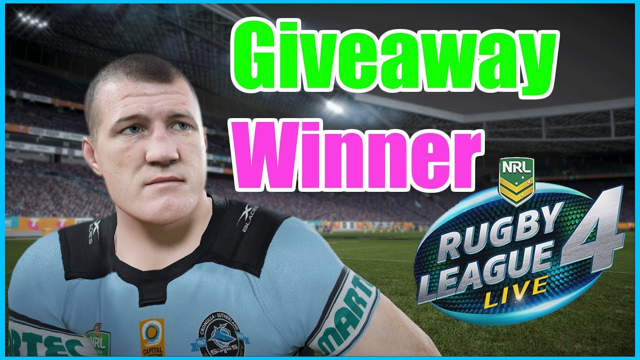 RUGBY LEAGUE LIVE 4 -  GIVEAWAY WINNER ANNOUNCED + REVIEW