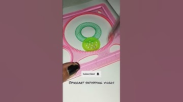 Geometric spiral videos❤ #subscribe #spirograph #drawing