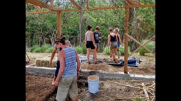 Cob House Natural Building Workshops in Nicaragua