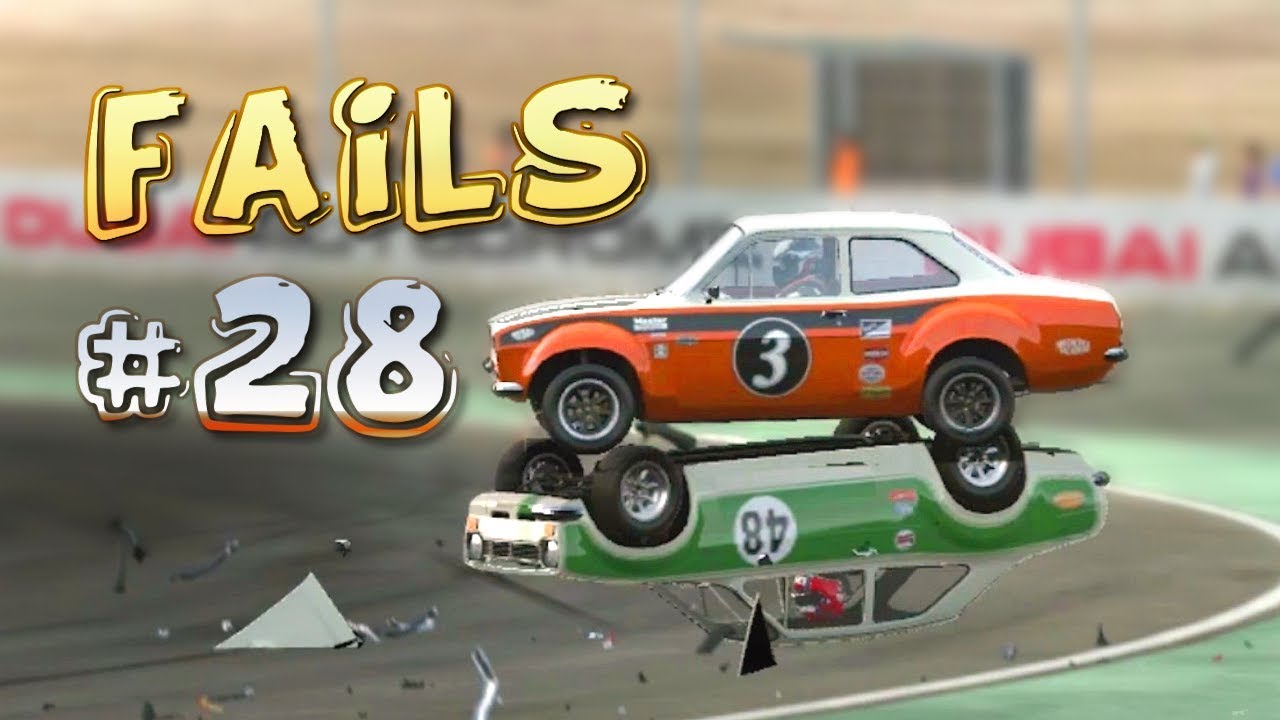 Racing Games FAILS Compilation #28 - DragCarTV