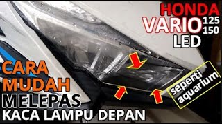 Cara servis Vario 150 dengan sederhana tapi hasil istimewa