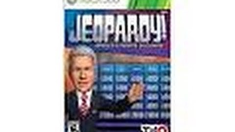 Me Playing Jeopardy for Xbox 360 (Part 1)