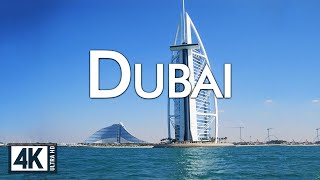 VOLANDO SOBRE DUBAI (4K UHD) | Calma Tu Mente Con Videos de Naturaleza 4K y Música Relajante
