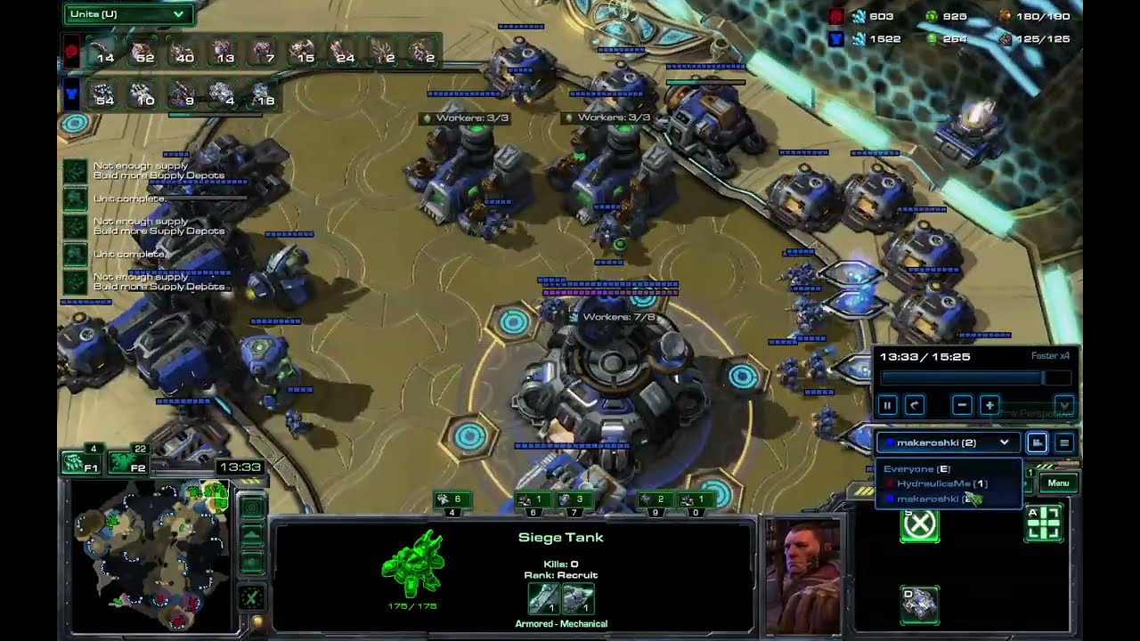 SC 2 Zerg vs Terran Ranked 1v1 (MM Drop)