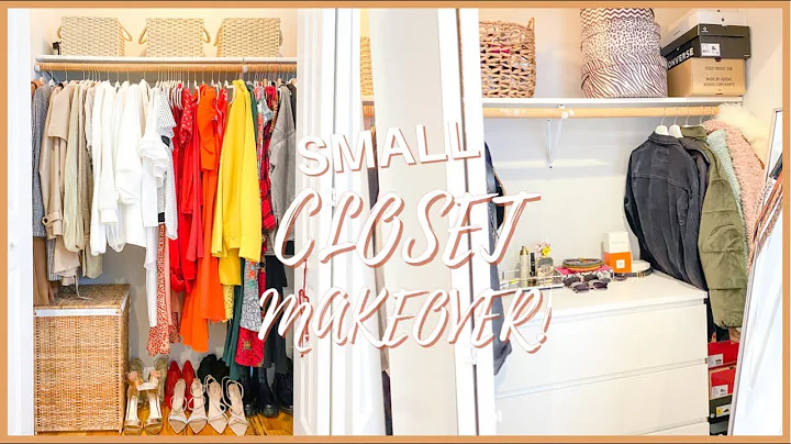 Small Closet  Makeover | Pinterest Closet Organization Ideas