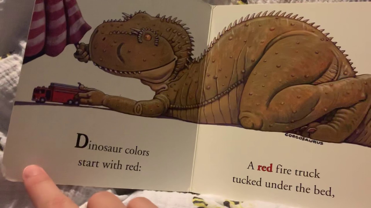 How do dinosaurs learn their colors by Jane Yolen and Mark Teague - YouTube